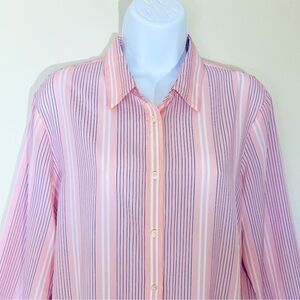 BANANA REPUBLIC Women’s Shirt Size L Striped Tops